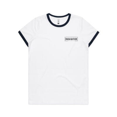 Prohibition Womens Ringer Tee Thumbnail