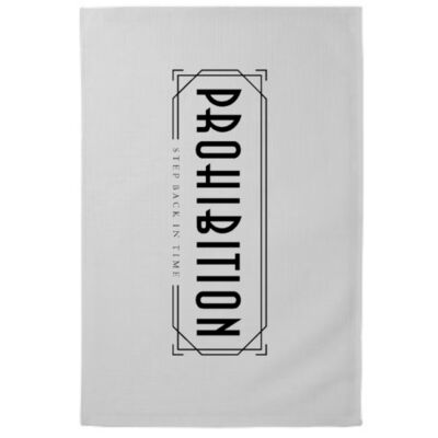 Prohibition 100% Cotton Tea Towel  Thumbnail